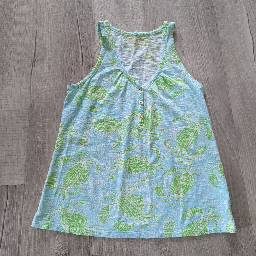 Lilly Pulitzer Let's Get Crackin' Tank